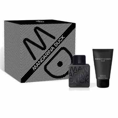 C. mandarina duck black 100 ml edt + gel