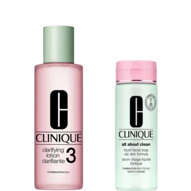 Clarifying lotion 3 + liquid facial soap oily